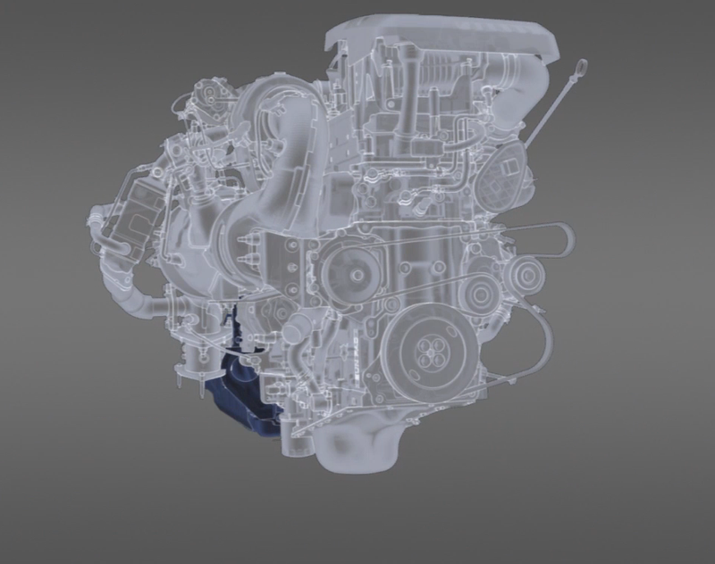 Illustration for article titled In case you wanted to see it - Duramax 3.0 I6 EDIT: Now with "facts"!